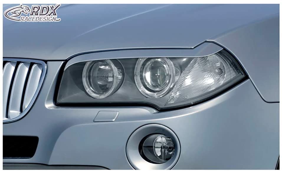 Eyebrows / Headlight covers / mask For BMW X3 E83 20032010 in Front