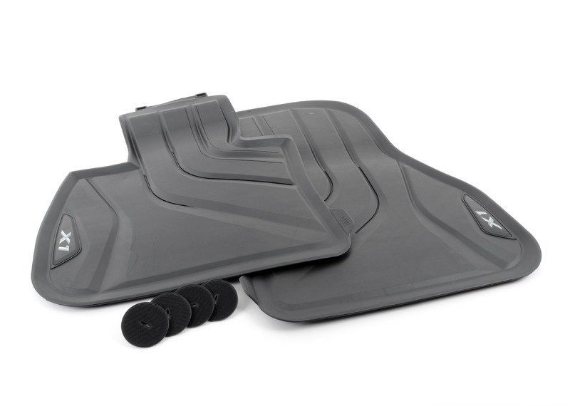 NEW GENUINE BMW X1 SERIES F48 FLOOR MATS ALL WEATHER FRONT LHD