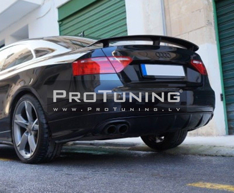 V look Rear trunk spoiler wing For Audi A5 8T coupe in Spoilers buy best tuning parts in