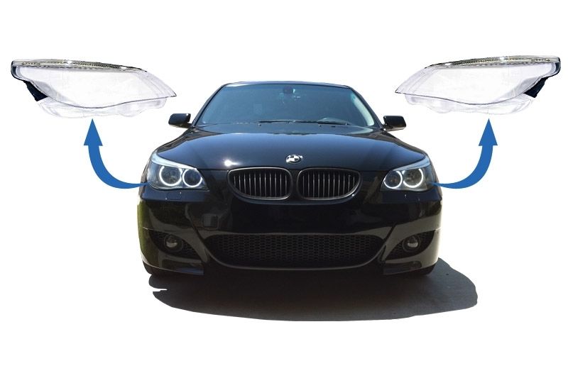 5 Series E60/E61 0307 Headlights Lens Glasses in Headlights buy best