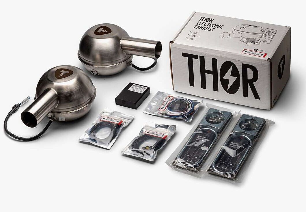 THOR Electronic Exhaust ステンレス THOR Electronic Exhaust ステンレス Electronic exhaust