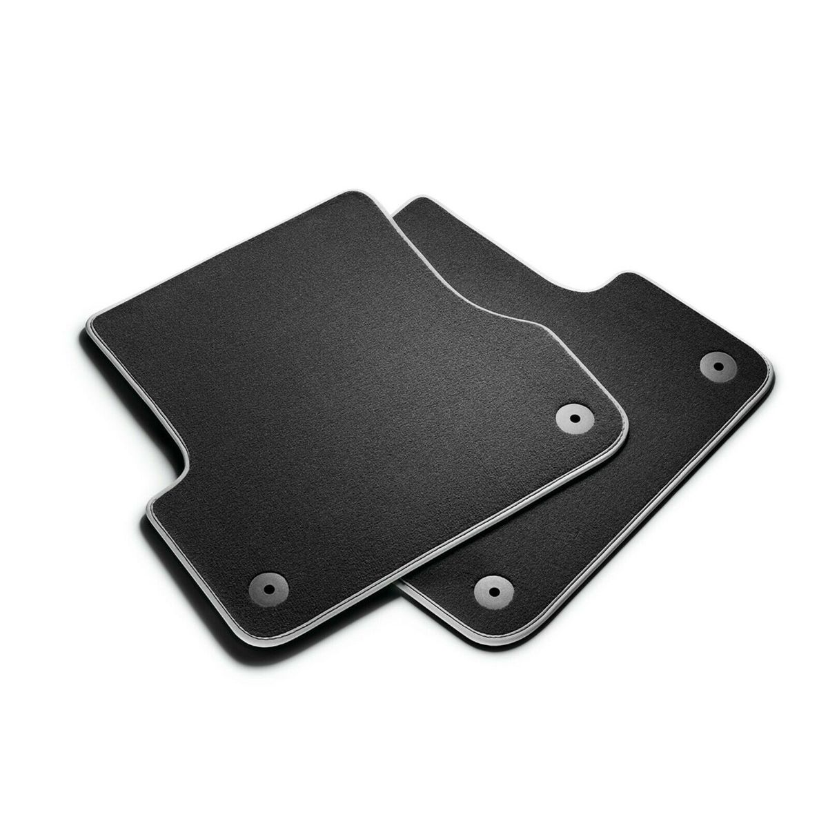 NEW GENUINE AUDI Q5 SQ5 2017 REAR BLACK TEXTILE PREMIUM FLOOR MATS