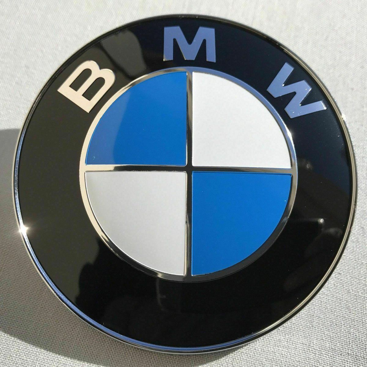 Genuine Label Original Rear Trunk Door Emblem Badge for BMW E60 Saloon ...