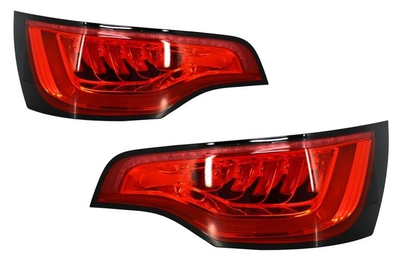 Q7 4L 2006-2014 Full LED Taillights Facelift look Smoke Black in ...