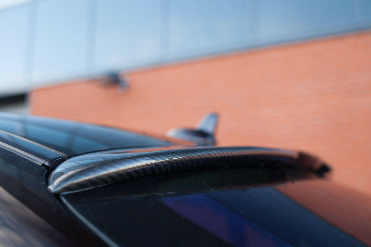 PPerformance CARBON Rear Window Spoiler/ Roof Extension For Mercedes S