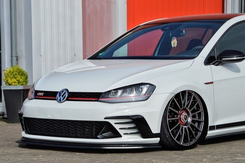 Front Bumper spoiler / skirt / valance For VW Golf 7 GTI Clubsport 2016 ...