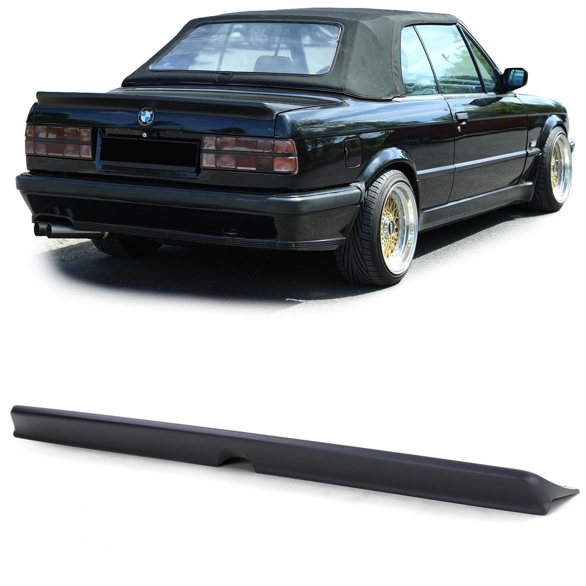 MT1 / M Tech I Rear Boot Trunk Spoiler wing for BMW E30 in Spoilers