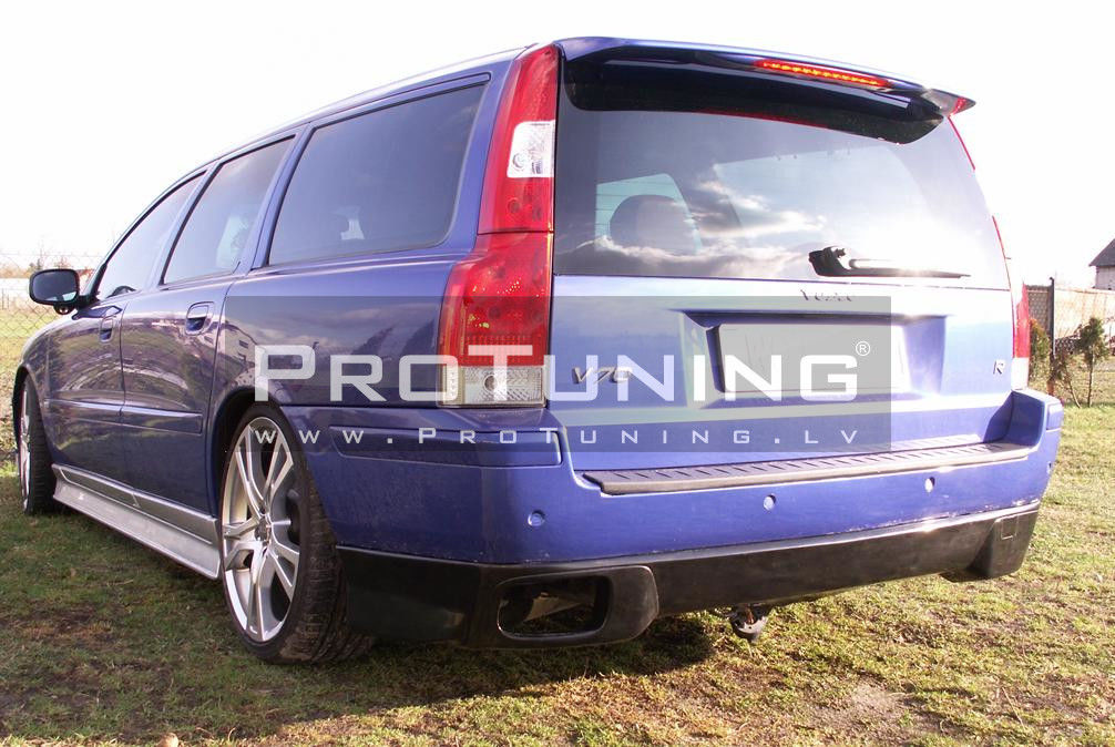 Cursus Herhaald Openbaren Rear Bumper Spoiler R style For Volvo V70 04-07 in Diffusers / Skirts - buy  best tuning parts in ProTuning.com store