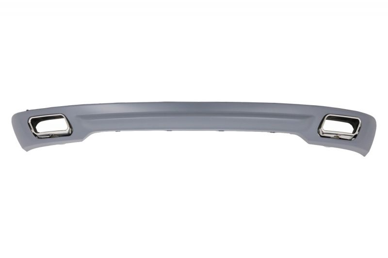 740 design Rear bumper performance diffuser with exhaust tips for BMW ...