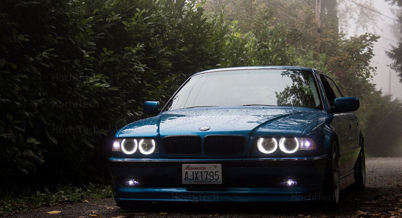 LED SMD Angel eyes. white color For BMW E38 in Angel Eyes - buy best ...