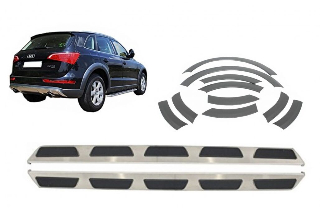 Running boards Side Steps suitable for AUDI Q5 8R (20082013) with