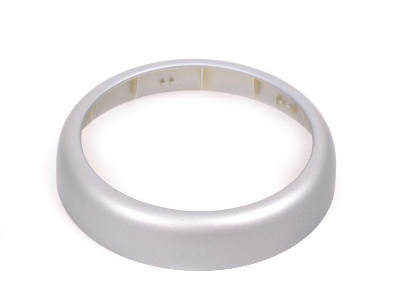 MINI NEW GENUINE R50 R52 R53 SHIFTER BOOT TRIM RING SILVER 51167052160