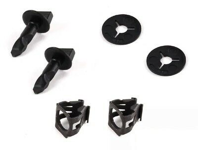 NEW GENUINE AUDI VOLKSWAGEN REAR BUMPER TOW COVER CLIPS TURN PIN CLAMP ...