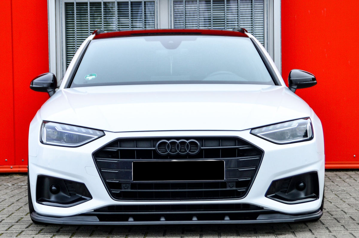 Front spoiler Vario-X compatible with Audi A4 (B9) FL 2019- (PU) main image 1
