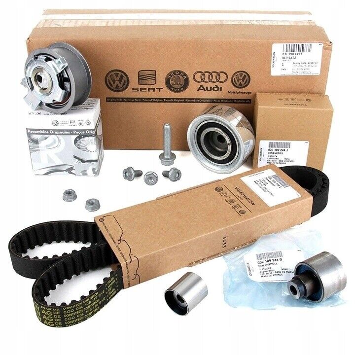 NEW GENUINE VOLKSWAGEN AMAROK CADDY GOLF JETTA TIGUAN TIMING BELT KIT