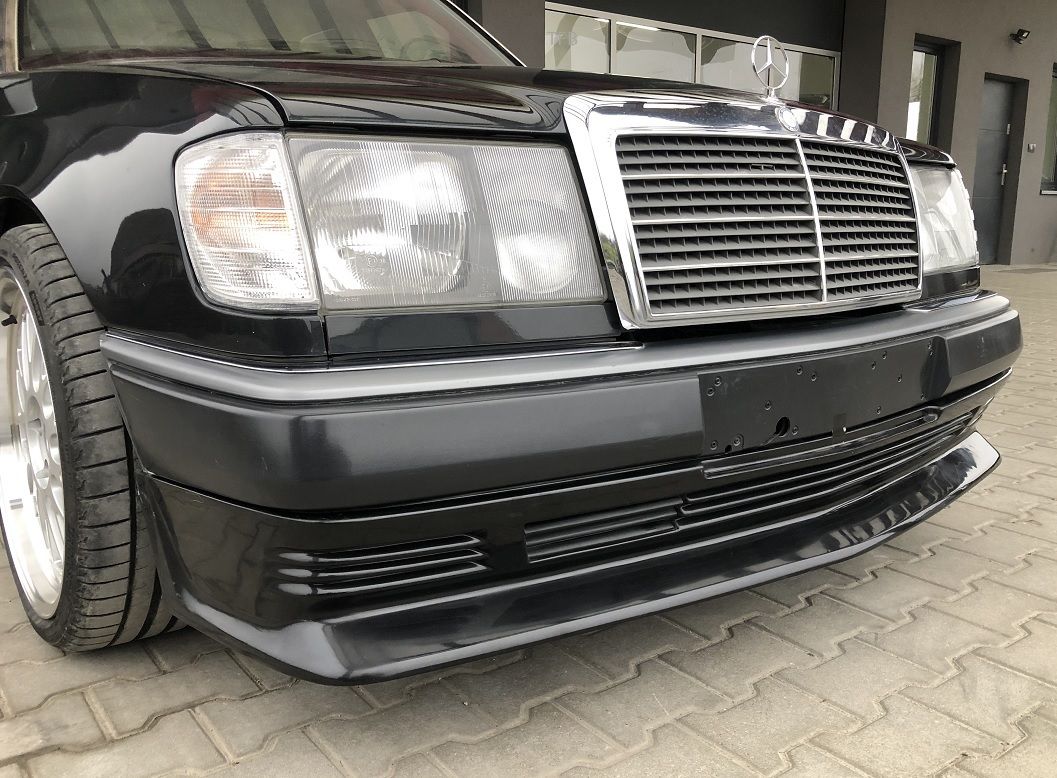 ANG Sport Look Front Bumper Lower Spoiler Lip Addon For Mercedes Benz ANG Sport Look Front Bumper Lower Spoiler Lip Addon For Mercedes Benz
