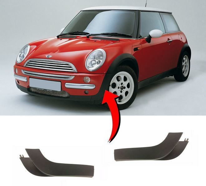 NEW MINI COOPER R50 (01-04/07) FRONT BUMPER OUTER PLASTIC TRIM