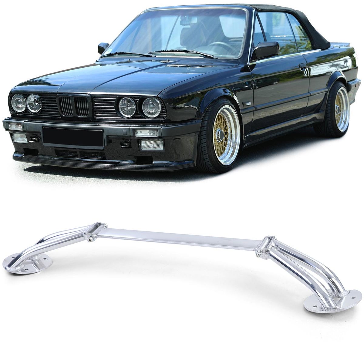 Extra Strong Front Upper Strut Bar/ Tower Brace For BMW E30 All models in Front Strut Bars buy