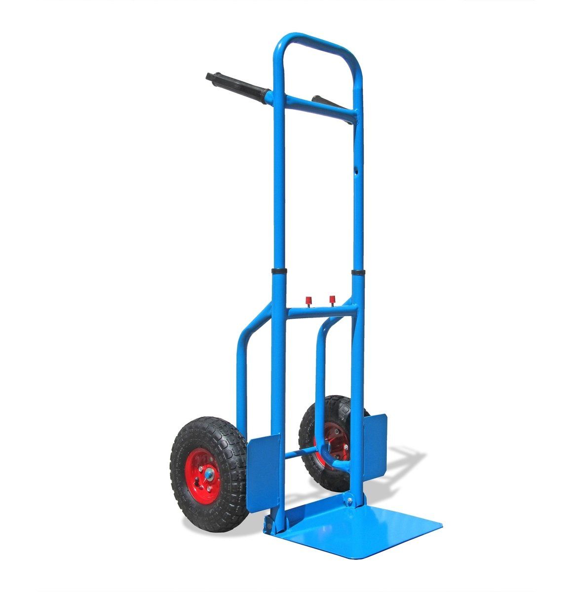 Professional metal hand truck, extendable, foldable, up to 150 kg in