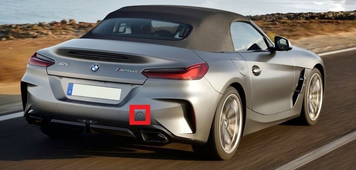 NEW GENUINE BMW Z4 G29 REAR BUMPER TOW HOOK COVER CAP 51129465215 in Bumpers & Rubbing Strips
