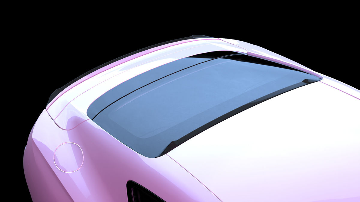 Speed S Carbon fibre roof spoiler for BENTLEY Continental GT Third