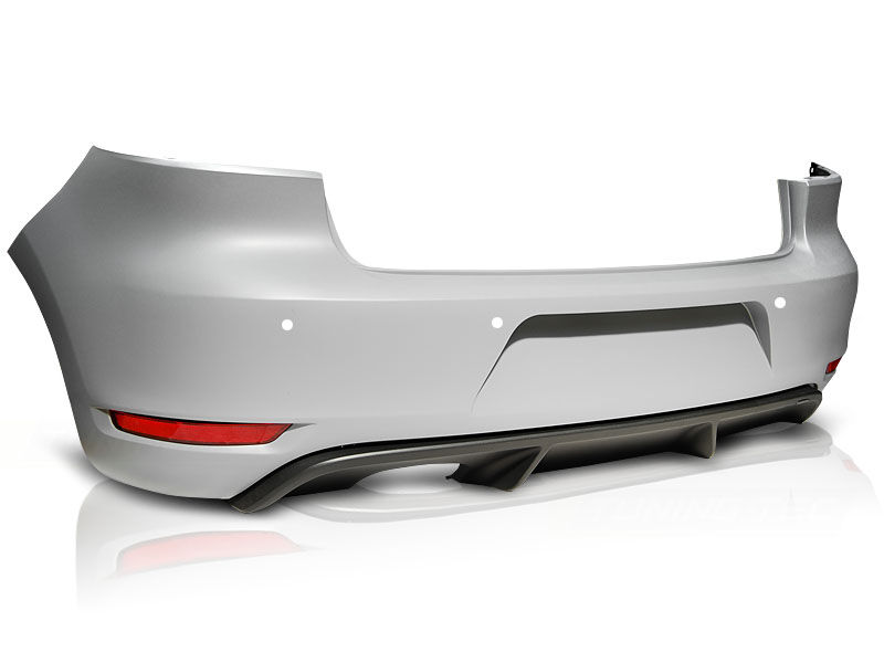 REAR BUMPER GTI STYLE SINGLE Exhaust PDC fits VW GOLF 6 in Bumper - buy ...