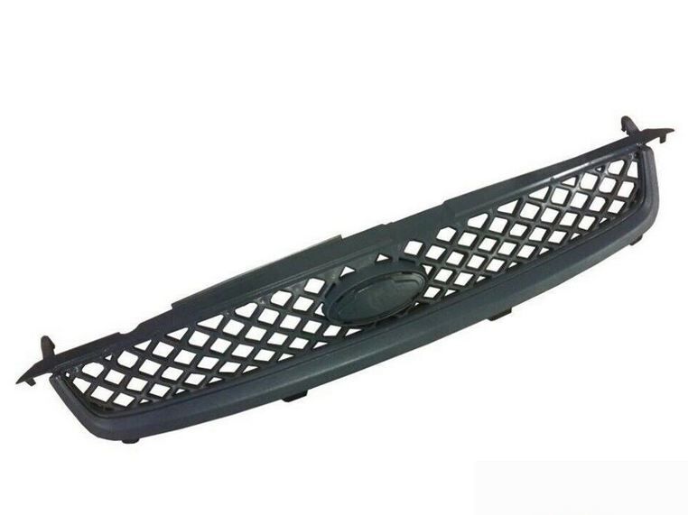 NEW GENUINE FORD FIESTA 2005-2008 FRONT BUMPER CENTER UPPER GREY GRILLE ...